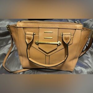 NWOT Botkier Tan Pebbled Leather Satchel
